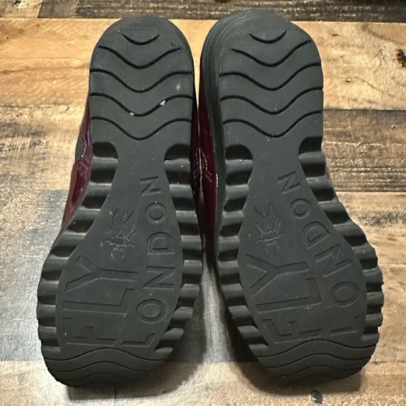 Fly London Yoss Wedge Boots - Picture 7 of 10